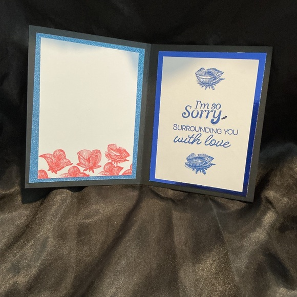 Blue and Silver Healing Hugs Card - Picture 5 of 6
